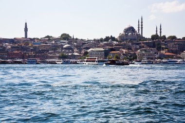 istanbul ve Haliç kanal,