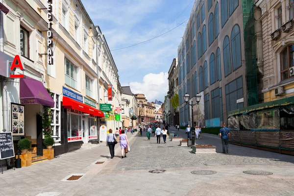 Kuznetsky Most - pedestria nstreet in Moscow — Stock Photo, Image