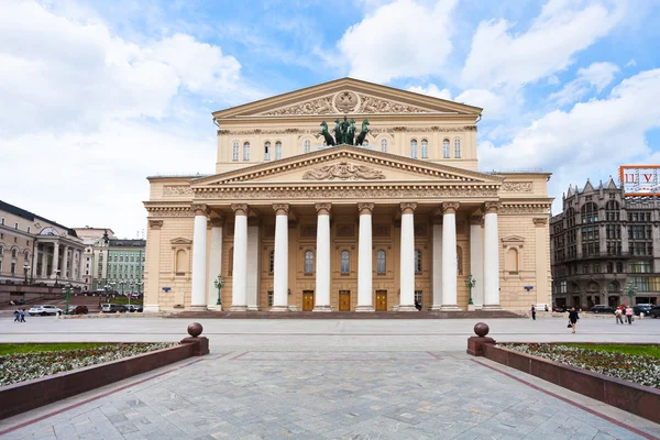 Clădirea Teatrului Bolshoi din Moscova, Rusia — Fotografie, imagine de stoc