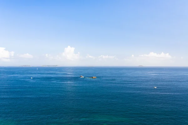 View of morning clouds over Atlantic ocean — Stock Photo, Image