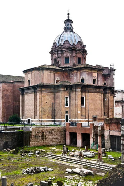 Santi Luca e Martina church in Rome, Italy — Stock Photo, Image