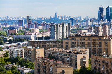 Moskova şehir panoraması