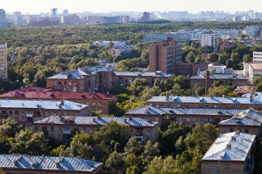Kent park görünümünü yukarıda