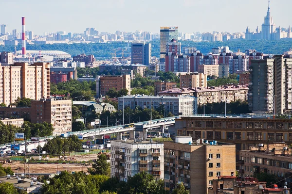 Moscow skyline — Stock Photo, Image