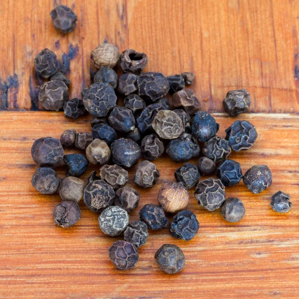 Black pepper seeds — Stock Photo, Image