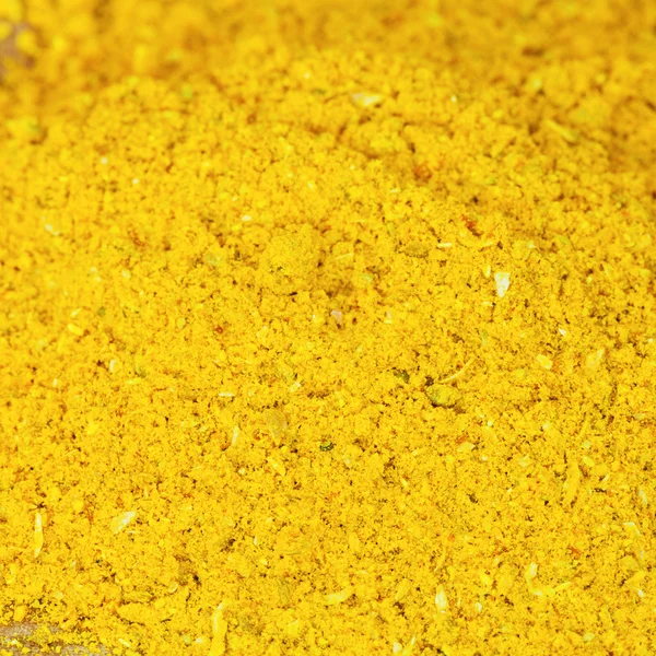 Polvo de curry de cerca —  Fotos de Stock
