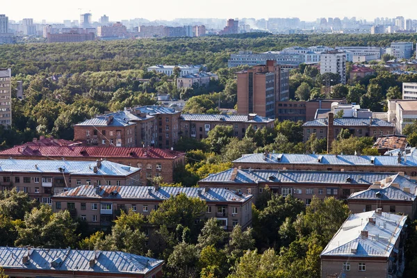 Boven uitzicht van stedelijke park — Stockfoto