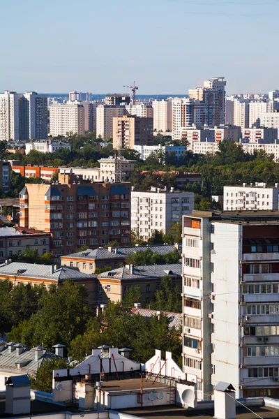 Obytné domy v Moskvě — Stock fotografie