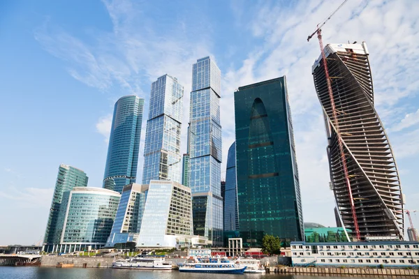 View of The Moscow City Towers — Stock Photo, Image