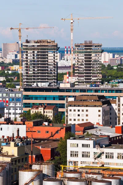 Konstruktion i Moskva - Stock-foto