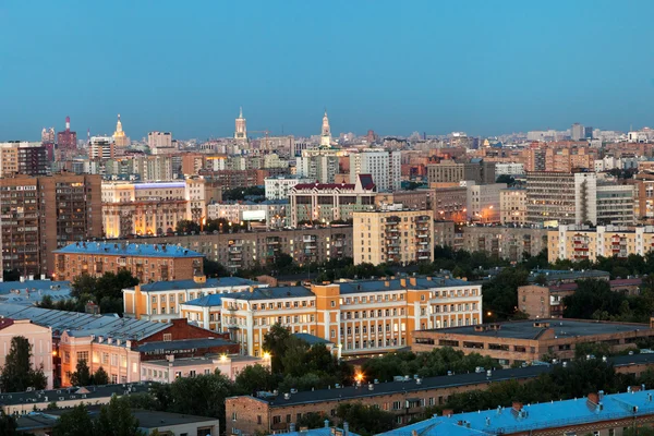 Moscow in summer evening gloaming — Stock Photo, Image