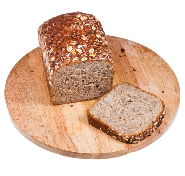 Loaf of multigrain bread — Stock Photo, Image