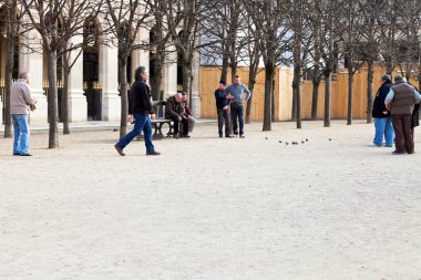 Palais royal garden (jardins du palais-royal), paris, Fransa