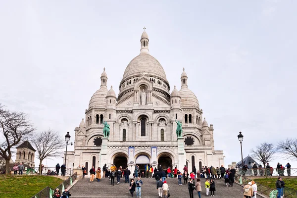Basílica Sacre Coeur em Paris — Fotografia de Stock