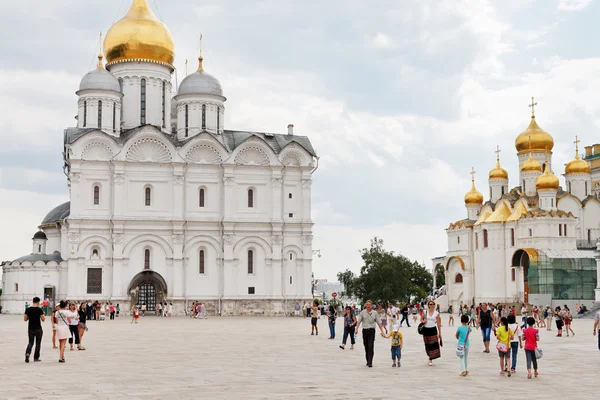 Соборна площа Московський кремль — стокове фото