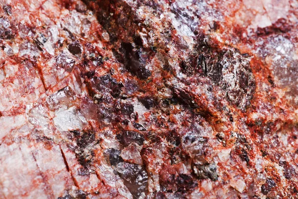 石の結晶性介在物を有する — ストック写真