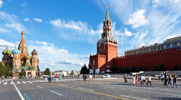 Panorama de la Place Rouge à Moscou — Photo