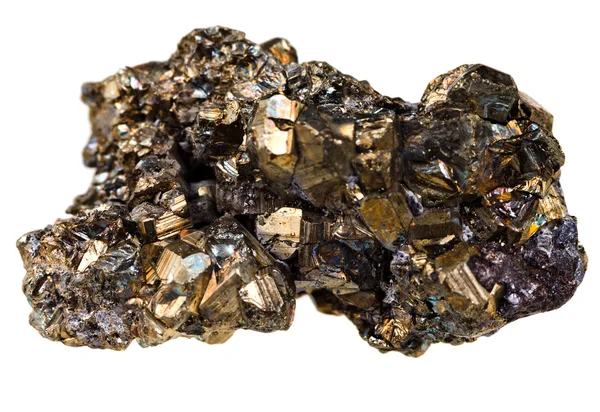 Pyrit mineral sten — Stockfoto