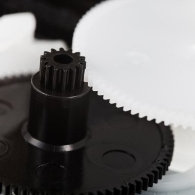 plastik-makro çekim vites