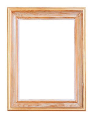 geniş klasik ahşap fotoğraf çerçevesi