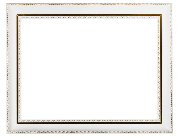 Винтажная белая рамка — стоковое фото