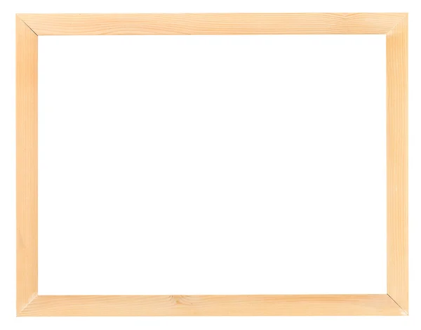Nowoczesne wąskie światło drewna obraz ramki — Zdjęcie stockowe