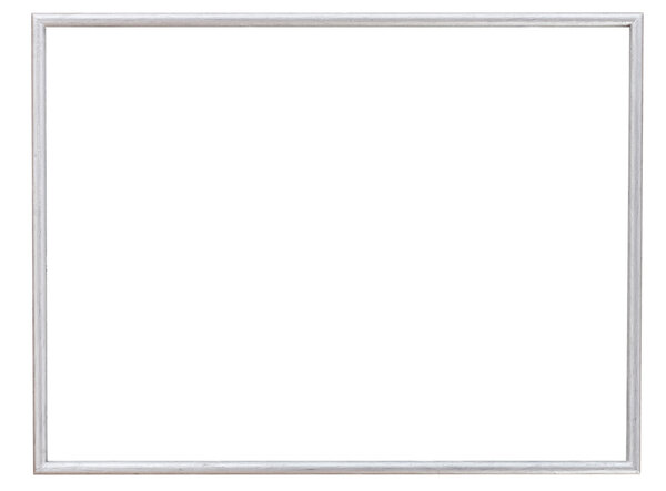 simple modern silver narrow picture frame