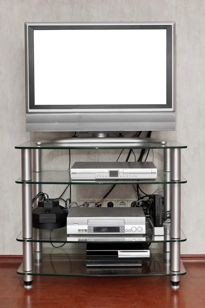 TV set with cut out screen — Stock Photo, Image