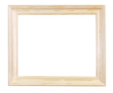 geniş ışık ahşap fotoğraf çerçevesi