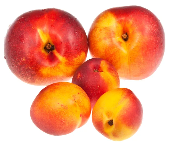 Several ripe nectarines — Stock Photo, Image