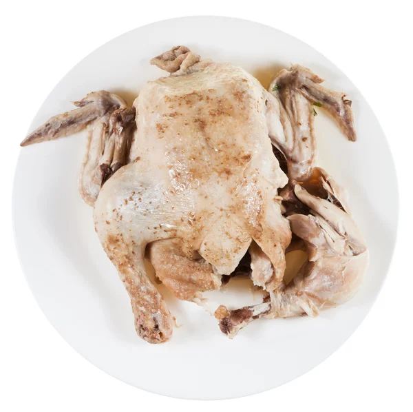 Ayam rebus di piring — Stok Foto