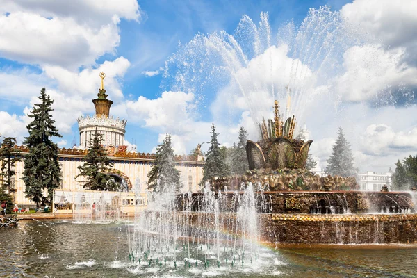 Brunnen Steinblume im Ausstellungszentrum — Stockfoto