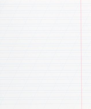 defter dar çizgili yaprak kağıt