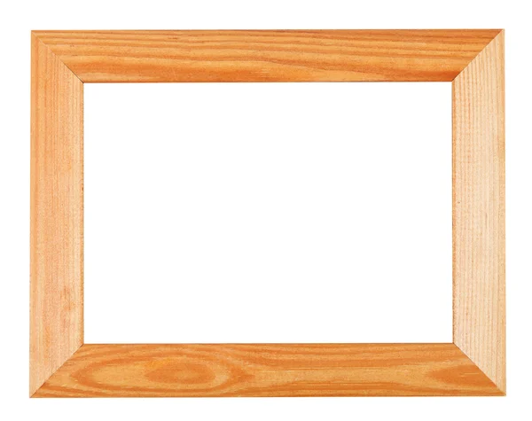 Szerokie proste rama drewniana — Zdjęcie stockowe