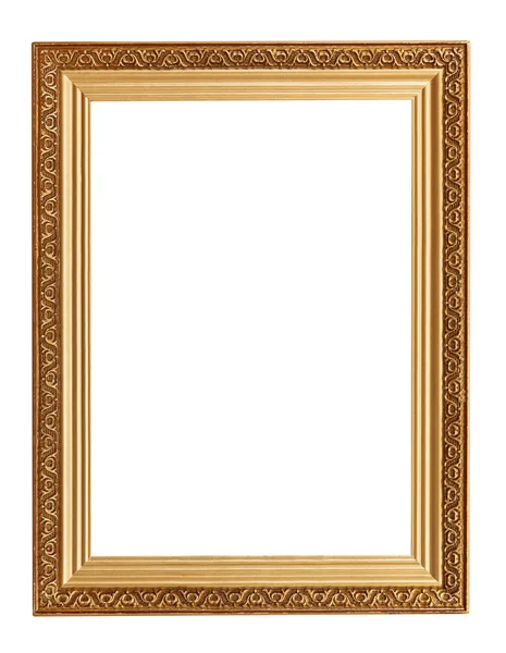 Picture frame with carved pattern — Stock Photo, Image