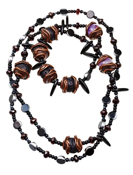 Handgemachte Halskette für Frauen — Stockfoto