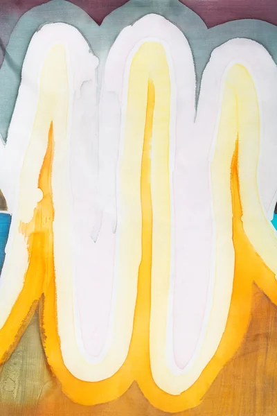 Abstraktní vzor studené malované batika — Stock fotografie