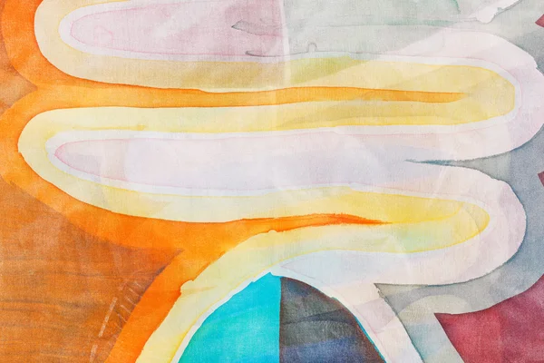 Abstract patroon van koude geschilderde batik — Stockfoto
