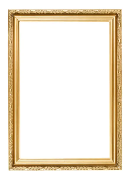 Gold picture frame Stock Image