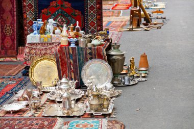 Erivan'da sokak bit pazarı
