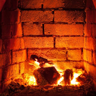 Şöminede Ateş