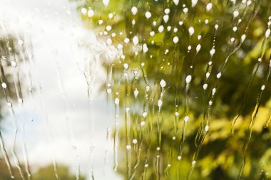 ön cam üzerinde Temizleme sıvısı