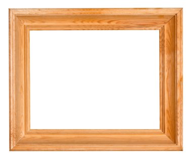 geniş ahşap fotoğraf çerçevesi