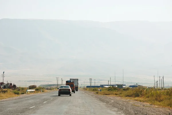 Route de campagne en Arménie — Photo