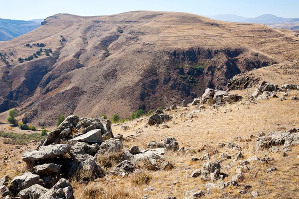 Zorats karer - megalitické památky v horách — Stock fotografie