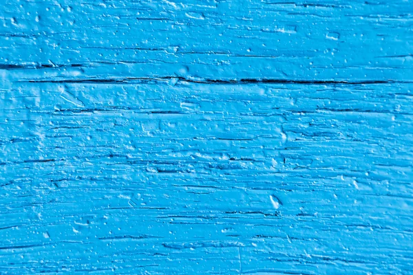 青い塗られた木の板 — ストック写真