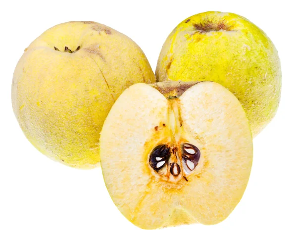 Yellow ripe quince — Stock Photo, Image