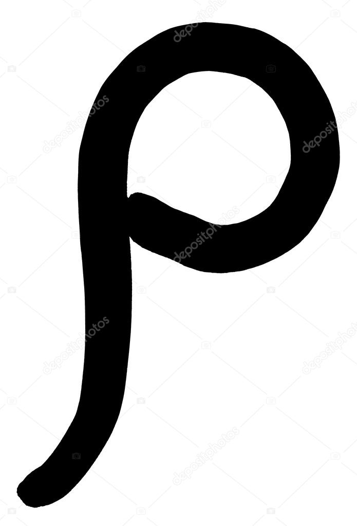 lettre grecque rho
