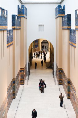 Ishtar Processional Way Hall of Pergamon Museum clipart