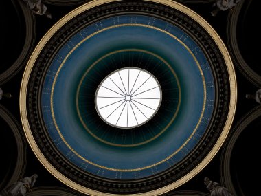 alte nationalgalerie Berlin'de bir kubbe